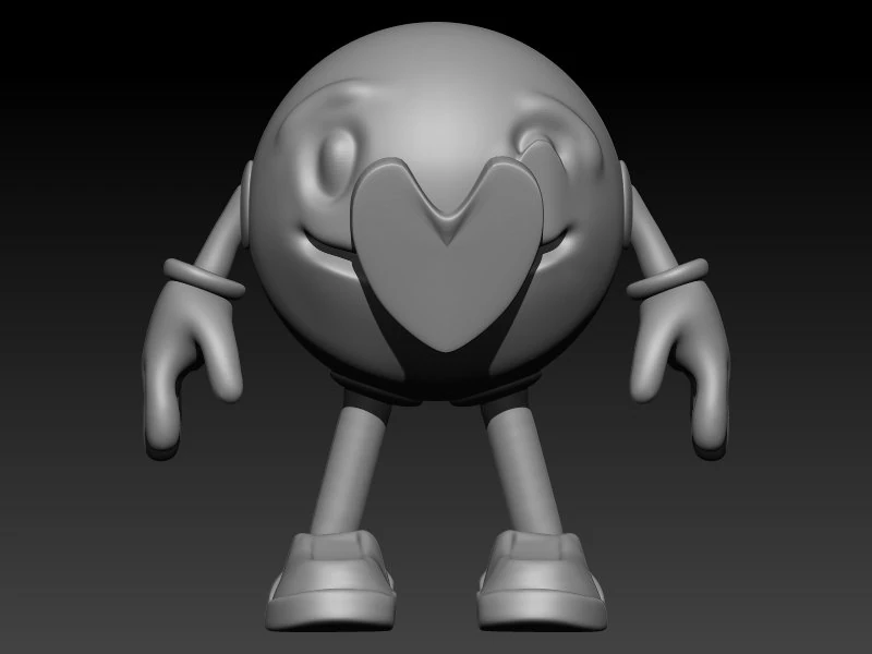 smile emoji 3D Print Model .c4d .max .obj .3ds .fbx .stl .blend 