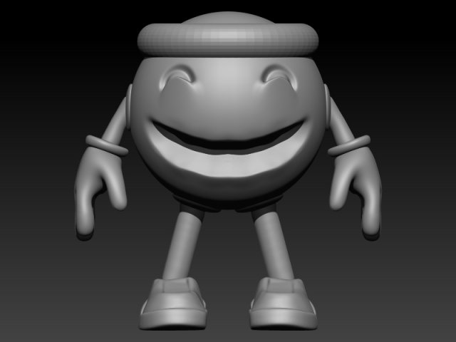 smile emoji Modèles 3D en vedette .c4d .max .obj .3ds .fbx .stl .blend 