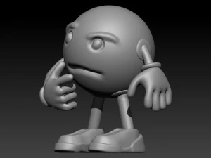 denke Emoji 3D Druckmodell