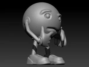 denke Emoji 3D Druckmodell