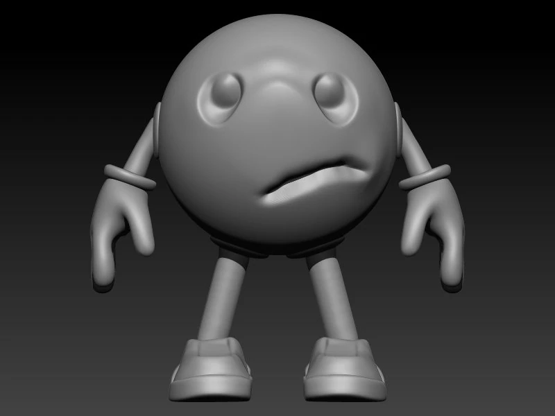 unstable emoji 3D Print Model .c4d .max .obj .3ds .fbx .stl .blend 
