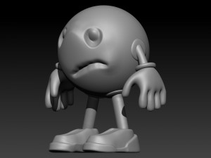 unstable emoji 3Dプリントモデル