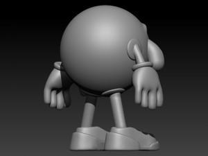 upset emoji 3D 打印模型