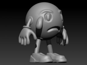 upset emoji 3D 打印模型