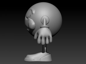 upset emoji 3D प्रिंट मॉडल