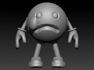 upset emoji 3Dプリントモデル
