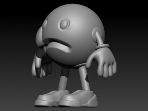 upset emoji 3D 打印模型