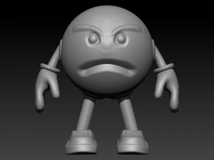 angry emoji Modèles 3D en vedette