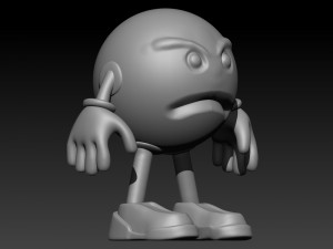 angry emoji 3Dプリントモデル