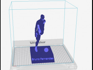 Bruno fernandes 3D Baskı Modeli