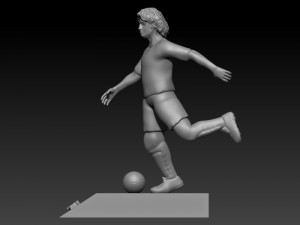 Diego maradona 3D-printmodel