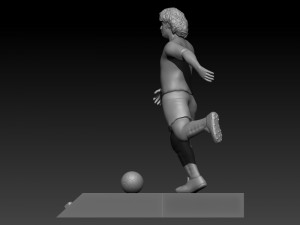 Diego maradona 3D-printmodel