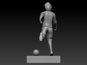 Diego maradona 3D-printmodel