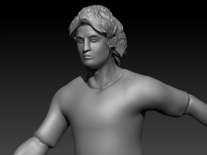 Diego maradona 3D-printmodel