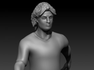 Diego maradona 3D-printmodel