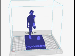 Diego maradona 3D Print Model