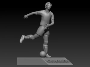 Franz beckenbauer 3D Baskı Modeli