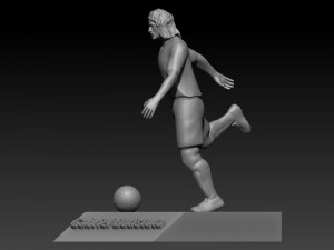 Gabriel batistuta 3D Print Model in Sculpture 3DExport