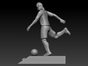 Gabriel batistuta Model Cetak 3D