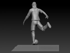 Gabriel batistuta Model Cetak 3D