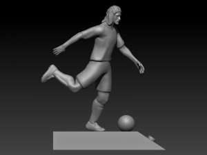 Gabriel batistuta Model Cetak 3D