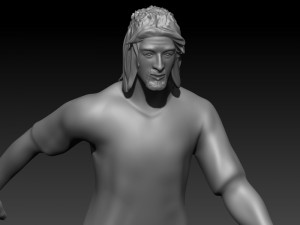 Gabriel batistuta Model Cetak 3D