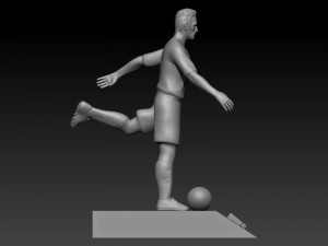 Harry kane 3D Baskı Modeli