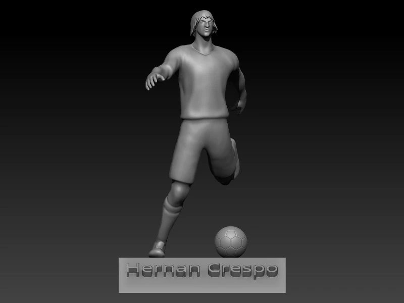 Hernan crespo 3D Print Model .c4d .max .obj .3ds .fbx .stl .blend 