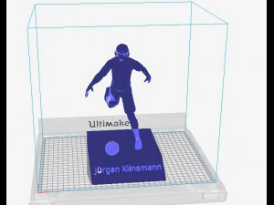Юрген Клінсманн 3D Принт Модель