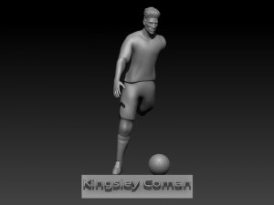 Kingsley koman 3Dプリントモデル