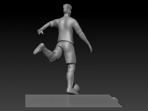 Kingsley koman 3Dプリントモデル