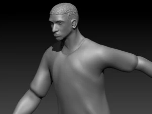 Kylian mbappe 3D Print Model