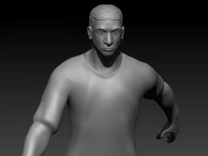 Kylian mbappe 3D Print Model