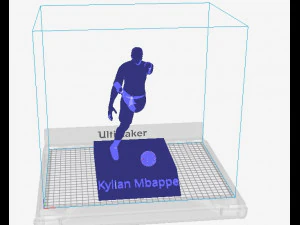 Kylian mbappe 3D Print Model