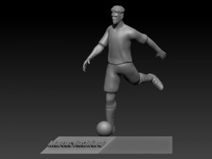 Marcus rashford 3D प्रिंट मॉडल