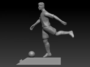 Marcus rashford 3D प्रिंट मॉडल