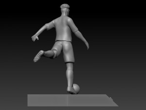 Marcus rashford 3D प्रिंट मॉडल