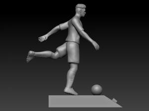 Marcus rashford 3D प्रिंट मॉडल