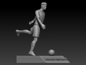 Marcus rashford 3D प्रिंट मॉडल