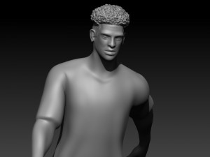 Marcus rashford 3D प्रिंट मॉडल