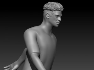 Marcus rashford 3D प्रिंट मॉडल