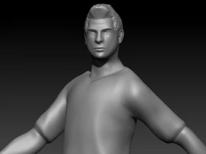 Micheal ballack 3D Print Model