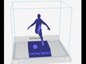 Micheal ballack 3D printmodel