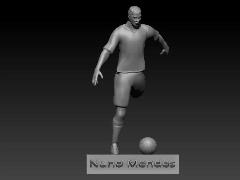 Nuno mendes 3D Print Model .c4d .max .obj .3ds .fbx .stl .blend 