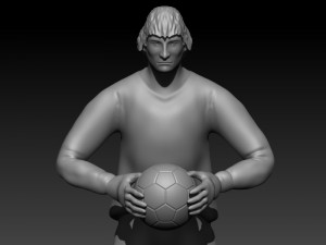 Oliver kahn Modello di stampa 3D