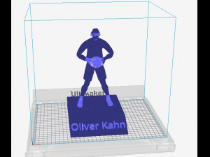 Oliver kahn Modello di stampa 3D