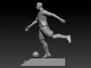 Ousmane dembele 3D Print Model