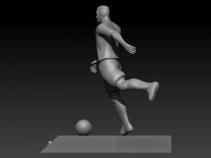 Ousmane dembele 3D Print Model