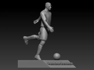 Ousmane dembele 3D Print Model