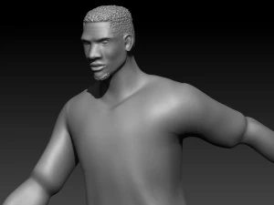 Ousmane dembele 3D Print Model